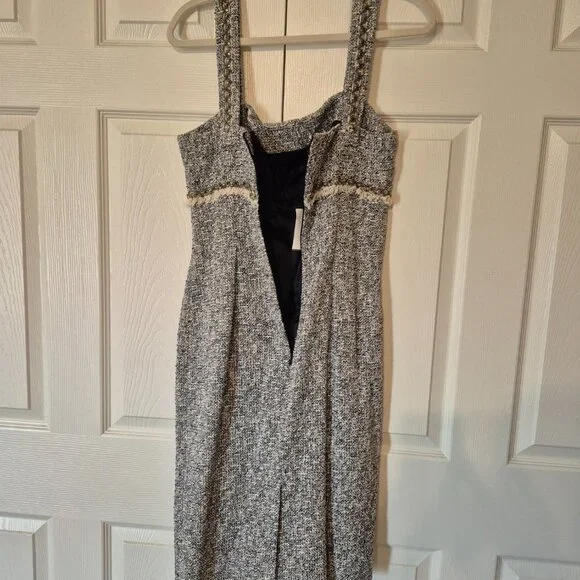 Dolce & Gabbana Tweed sheath dress size 46 (fits like an 8 US) with Tag - Picture 4 of 13